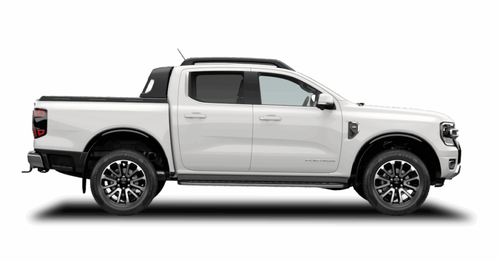 Ford Ranger Platinum in white