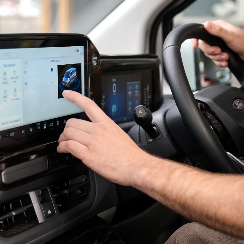 ford transit interior touch screen