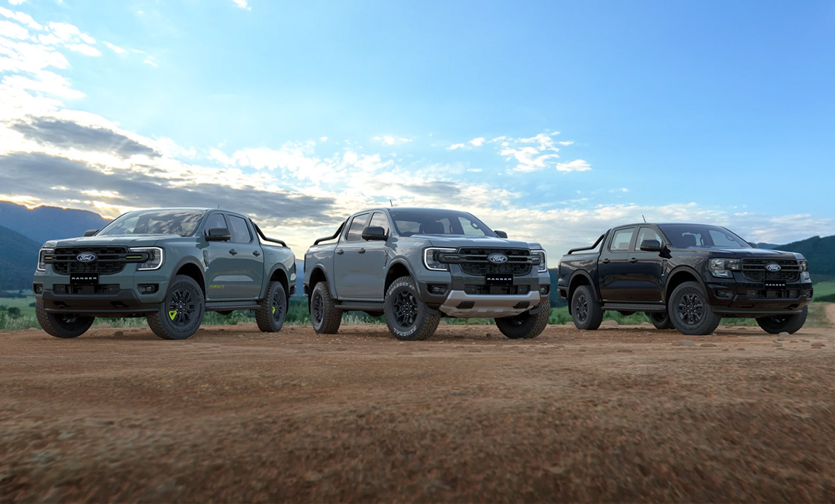 Wolftrak, Tremor and 2026.5MY Black Edition shown