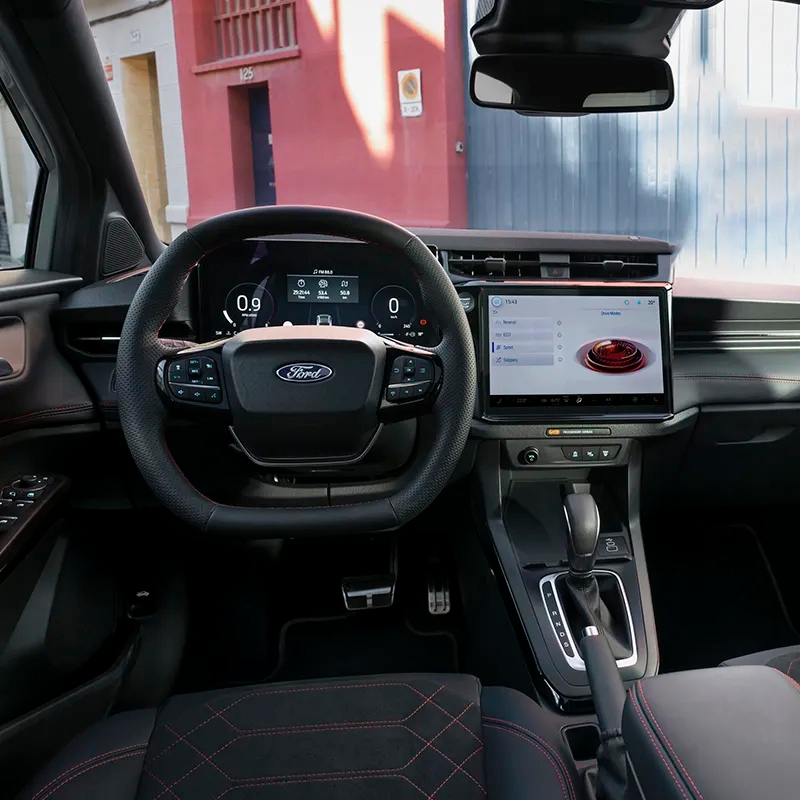 Ford Puma interior screens