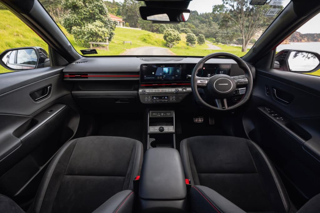 New generation Hyundai KONA interior