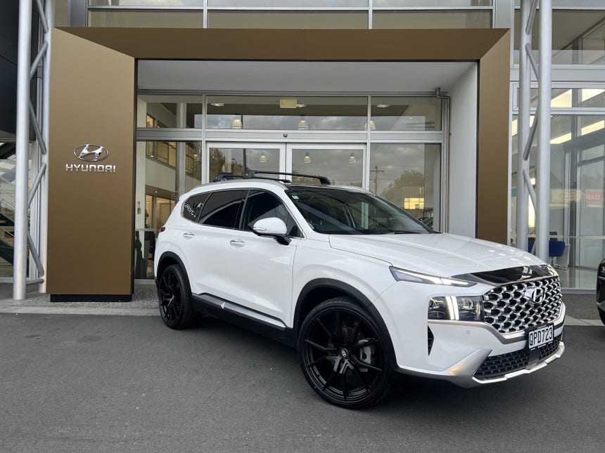 Ace-2 Barre Portatutto Per Hyundai Santa Fe 4 (TM) 2019-2023: Nero Alluminio 2 Pezzi - 5