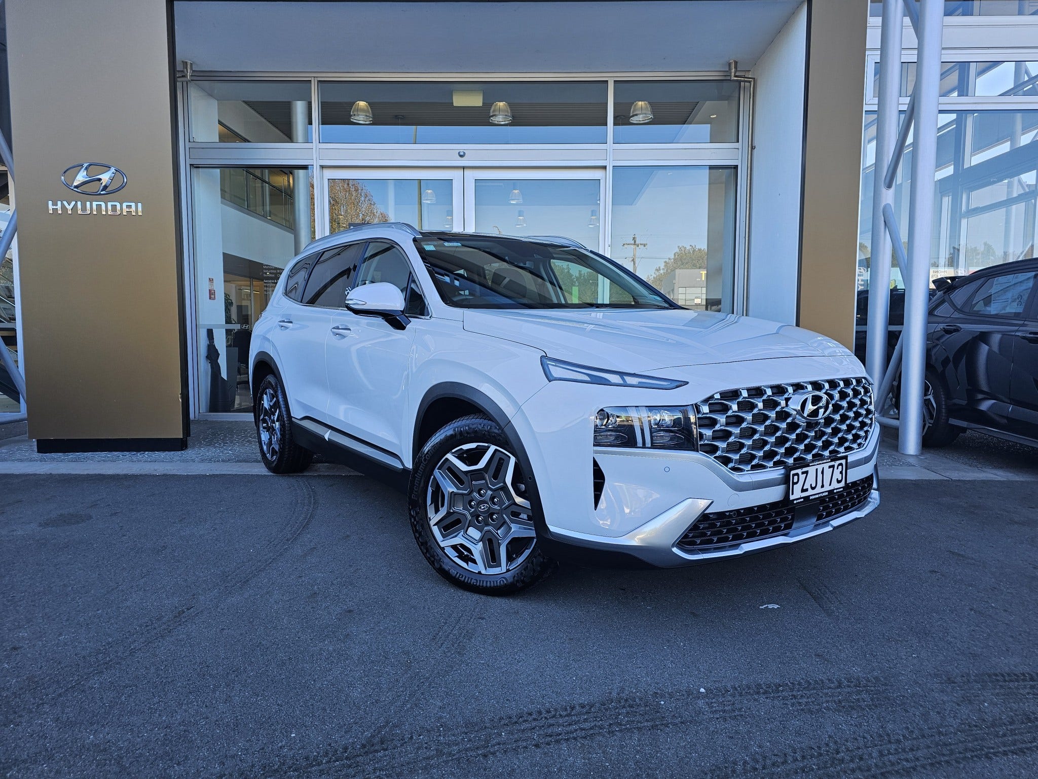 Accessori Auto T5 ACPA AUTO Compatibile Con Hyundai Santa Fe 4 (TM) 2019-2023 Ace-2 Barre Tetto Portapacchi Barre Carico 75 Kg
