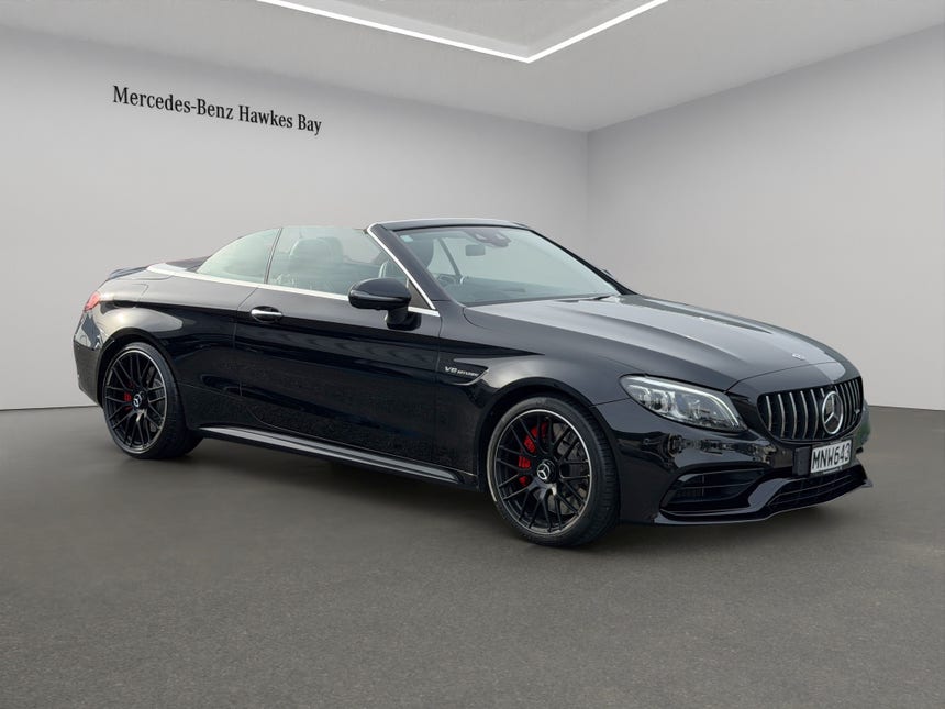2019 Mercedes-Benz C 63 S | NZ New AMG Cabriolet 375kW V8 Turbo | 30880 | 1