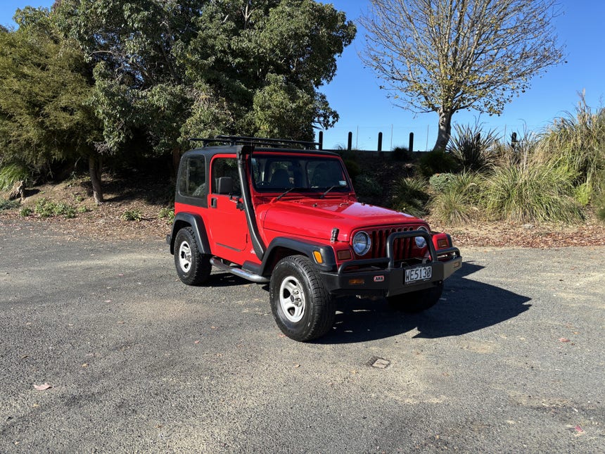 1997 Jeep Wrangler | SPORT MANUAL 4.0l SWB NZ NEW | 31659 | 1
