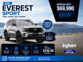 2025 Ford Everest | SPORT 2.0D/4WD/10AT | 32058 | 5